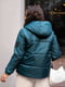 Куртка смарагдового кольору | 6465166 | фото 3