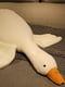 Мягкая плюшевая игрушка подушка антистресс гусь (130 см) | 6466161 | фото 2