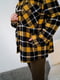 Сорочка для вагітних жовта в клітку | 6466369 | фото 4