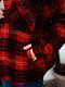 Сорочка для вагітних червона в клітку | 6466371 | фото 10