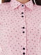 Блуза для беременных розовая в принт | 6466379 | фото 2