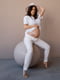 Штани для вагітних ванільного кольору | 6466433 | фото 2