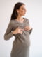 Платье для беременных оливкового цвета | 6466577 | фото 3