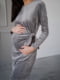 Сукня для вагітних сіра | 6466583 | фото 8