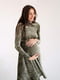 Сукня для вагітних темно-зелене | 6466586 | фото 2
