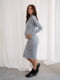 Платье для беременных серое | 6466646 | фото 4