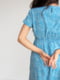 Сукня для вагітних блакитна в принт | 6466791 | фото 4