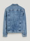 Куртка джинсовая синяя | 6466947 | фото 4