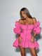 Сукня А-силуету рожева | 6422495 | фото 4