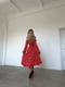Сукня червона в квітковий принт | 6422576 | фото 2