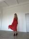 Сукня червона в квітковий принт | 6422576 | фото 3