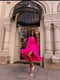 Сукня А-силуету рожева | 6422916 | фото 3