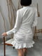 Сукня-футляр молочного кольору | 6423017 | фото 2