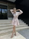 Платье А-силуэта розовое | 6423331 | фото 3
