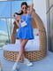 Платье синие | 6423657 | фото 6