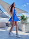 Платье синие | 6423657 | фото 8