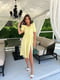 Сукня А-силуету жовта | 6423673 | фото 5