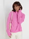 Рожевий светр з блискавкою | 6477260 | фото 6