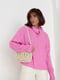 Рожевий светр з блискавкою | 6477260 | фото 7