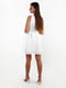 Платье А-силуэта белое | 6477689 | фото 4