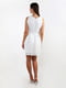 Платье А-силуэта белое | 6477689 | фото 5