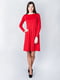 Платье А-силуэта красное | 6477843 | фото 2