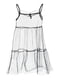 Сукня-накидка біла в горошок | 6478057 | фото 3