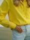 Рубашка желтого цвета с вышивкой | 6478168 | фото 3