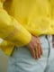 Рубашка желтого цвета с вышивкой | 6478168 | фото 5