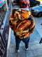Куртка оранжевая с принтом | 6479596 | фото 3