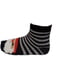 Шкарпетки комбінованого кольору в смужку з принтом | 6480661 | фото 3
