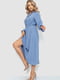 Сукня А-силуету синя | 6484263 | фото 3