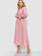Сукня А-силуету пудрового кольору | 6484267 | фото 3