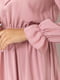 Сукня А-силуету пудрового кольору | 6484267 | фото 5