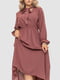 Сукня А-силуету сливового кольору | 6484268 | фото 2