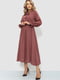 Сукня А-силуету сливового кольору | 6484268 | фото 3