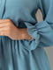 Сукня А-силуету темно-бірюзового кольору | 6484270 | фото 5
