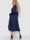 Сукня А-сілеуту синя | 6484272 | фото 4