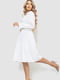 Сукня А-силуету біла | 6484278 | фото 3