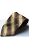 Краватка коричнева в смужку | 6484644