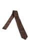 Краватка коричнева в принт | 6484855 | фото 2