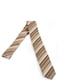 Краватка коричнева в смужку | 6484859 | фото 2