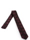 Краватка чорна в принт | 6484864 | фото 2