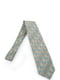 Краватка бірюзового кольору в принт | 6484871 | фото 2