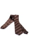 Краватка коричнева в смужку | 6484940 | фото 2