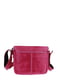 Шкіряна жіноча сумка «Wave» кольору фуксії | 6485551 | фото 3