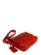 Шкіряна жіноча сумка «Wave» червона | 6485552 | фото 4