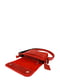 Шкіряна жіноча сумка «Wave» червона | 6485552 | фото 5