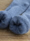 Гольфы теплые с махрой голубые | 6498879 | фото 2