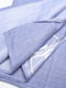Комплект постельного белья синего цвета евро | 6487763 | фото 3